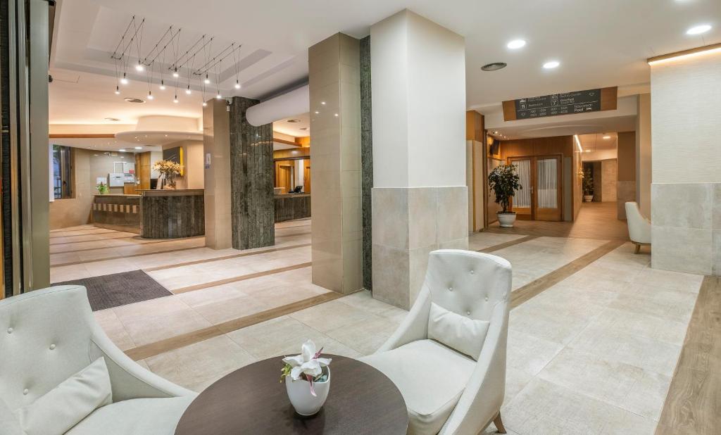 Posezení v ubytování Rosamar & Spa 4*s
