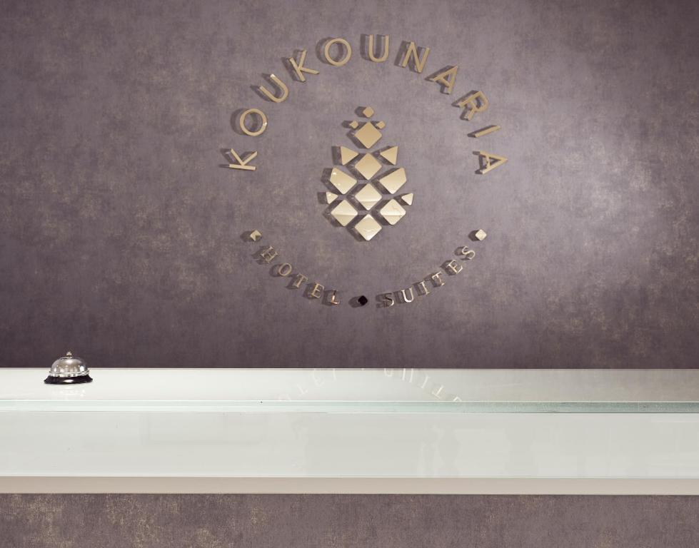 Certifikát, ocenenie alebo iný dokument vystavený v ubytovaní Koukounaria Hotel & Suites