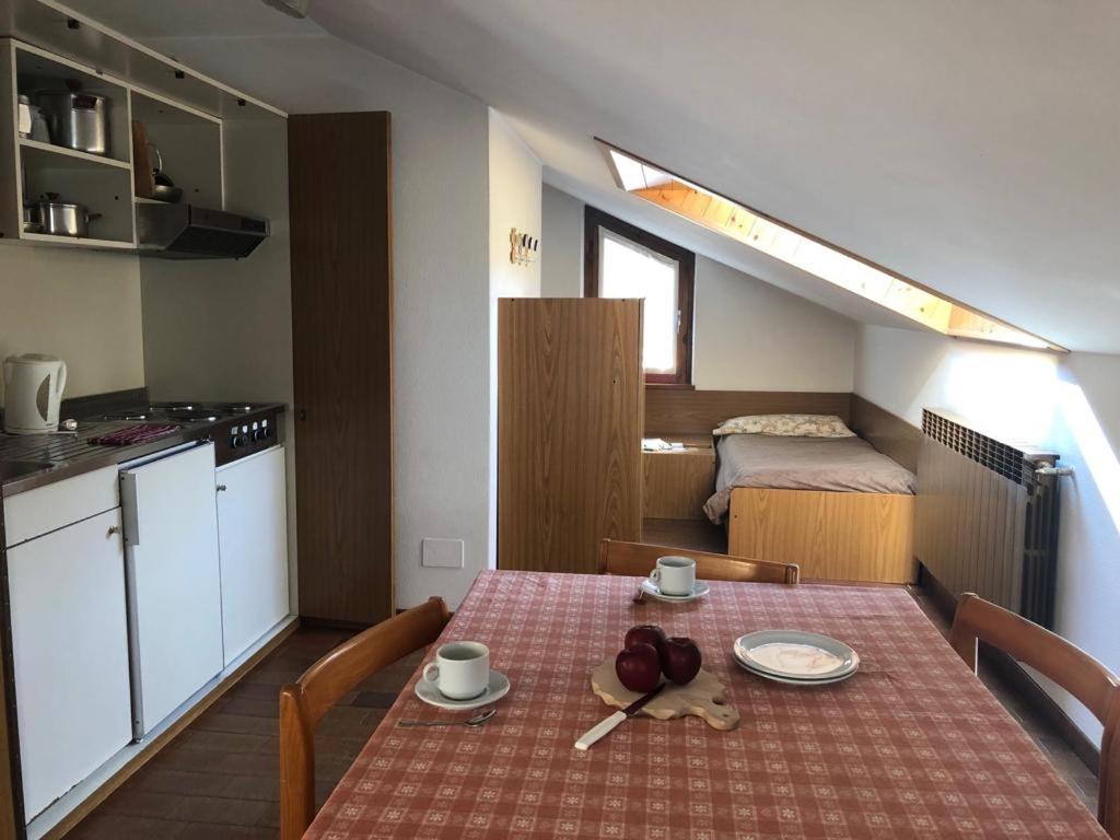 Kuchyň nebo kuchyňský kout v ubytování Residence Ables