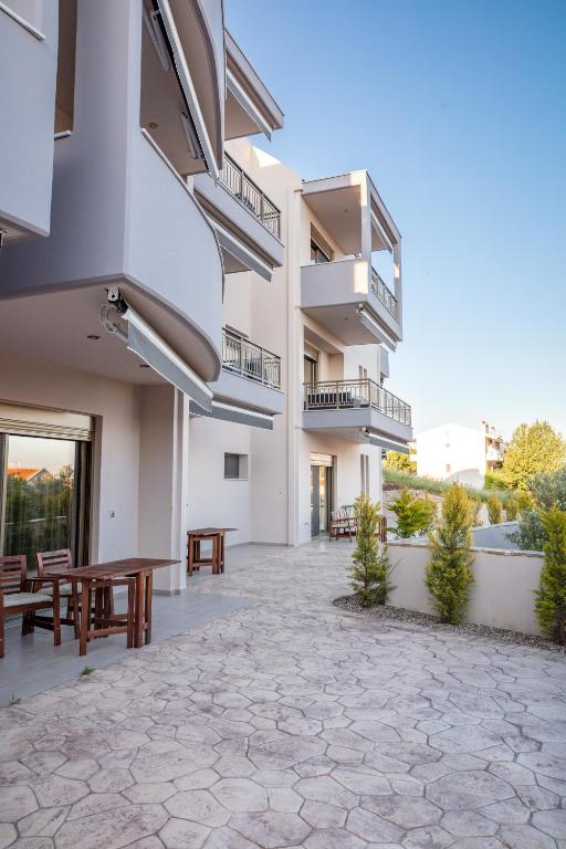 Balkón alebo terasa v ubytovaní Royalty Suites Loft