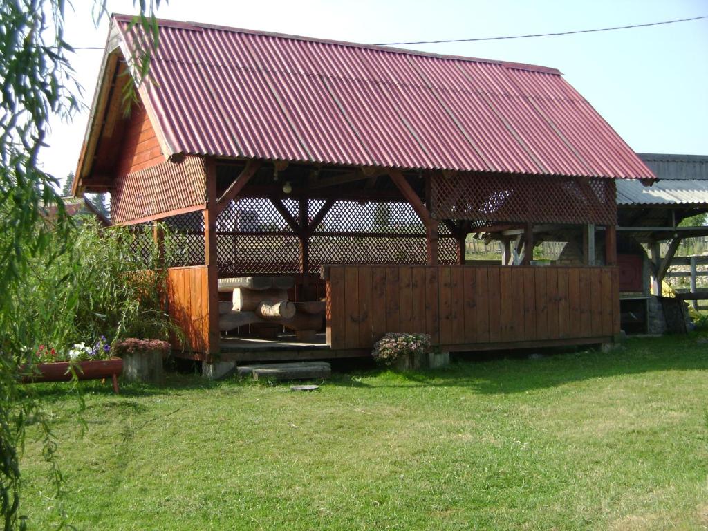 Zahrada ubytování Pensiunea Popasul Iancului