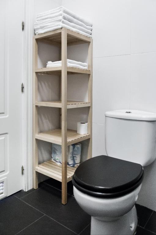 Kúpeľňa v ubytovaní Del parque flats letran