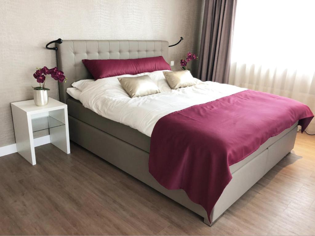 Postel nebo postele na pokoji v ubytování TH39 Trend Hotel