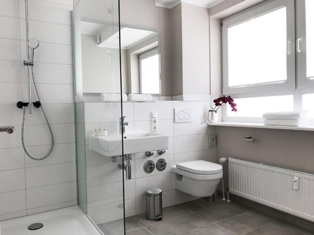 Koupelna v ubytování TH39 Trend Hotel