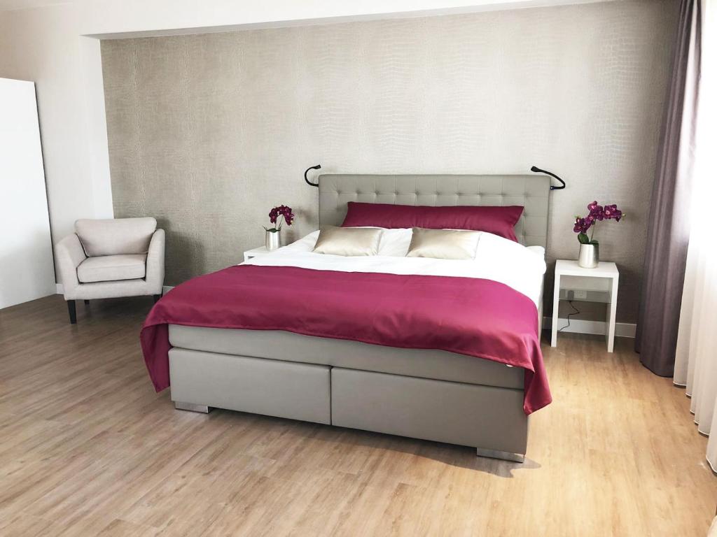 Postel nebo postele na pokoji v ubytování TH39 Trend Hotel