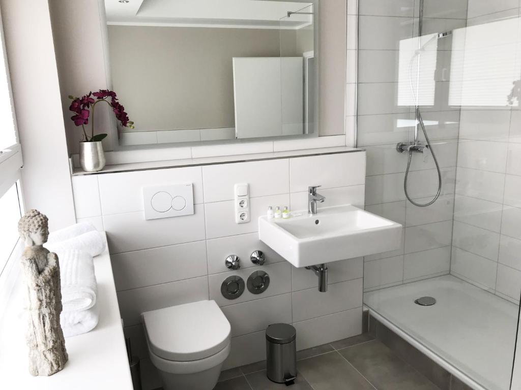 Koupelna v ubytování TH39 Trend Hotel