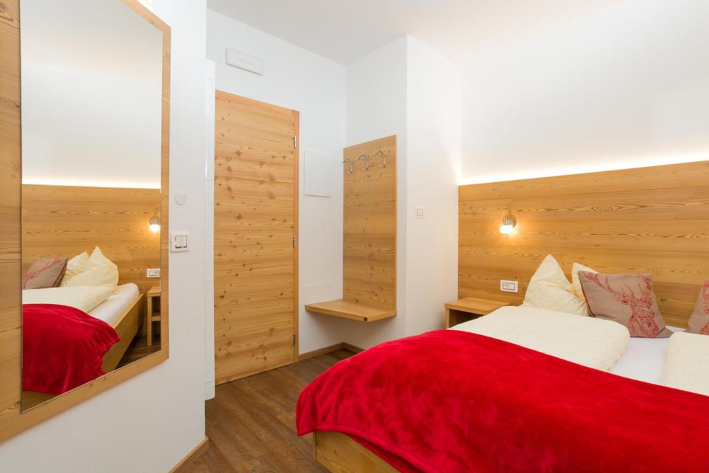 Postel nebo postele na pokoji v ubytování Jägerhaus