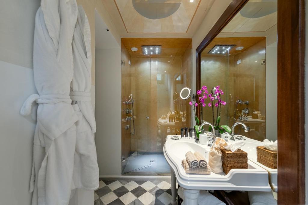 Koupelna v ubytování Il Salviatino Firenze
