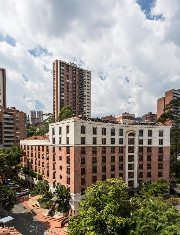 Nespecifikovaný výhled na destinaci Medellín nebo výhled na město při pohledu z hotelu