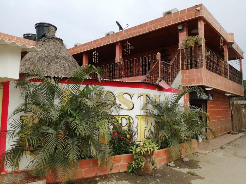 Το κτήριο όπου στεγάζεται  το hostel