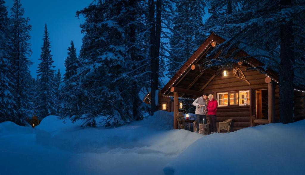 Storm Mountain Lodge & Cabins v zimě