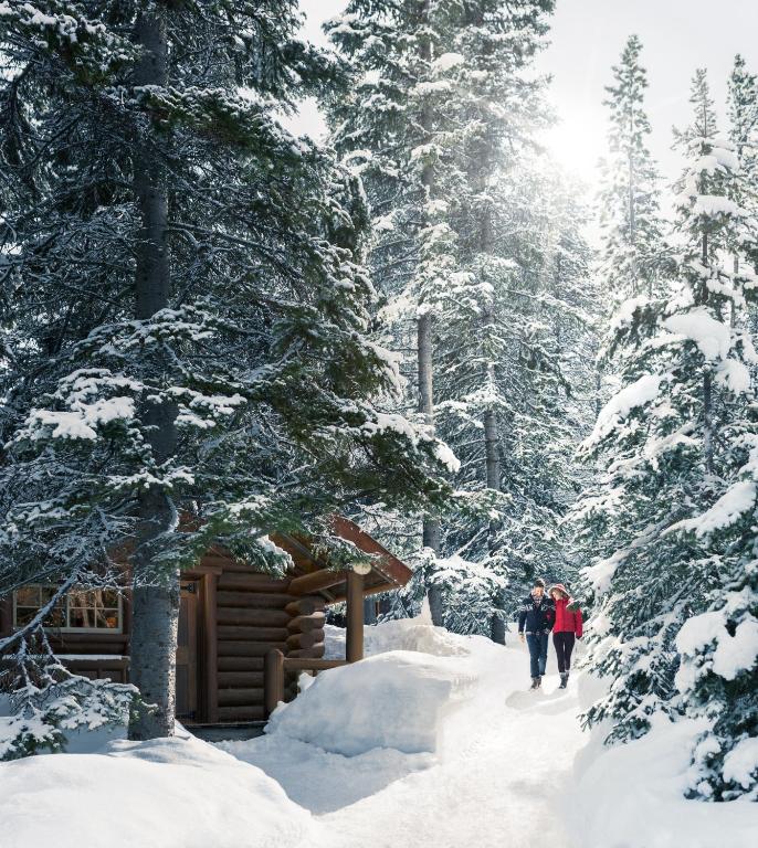 Storm Mountain Lodge & Cabins v zimě