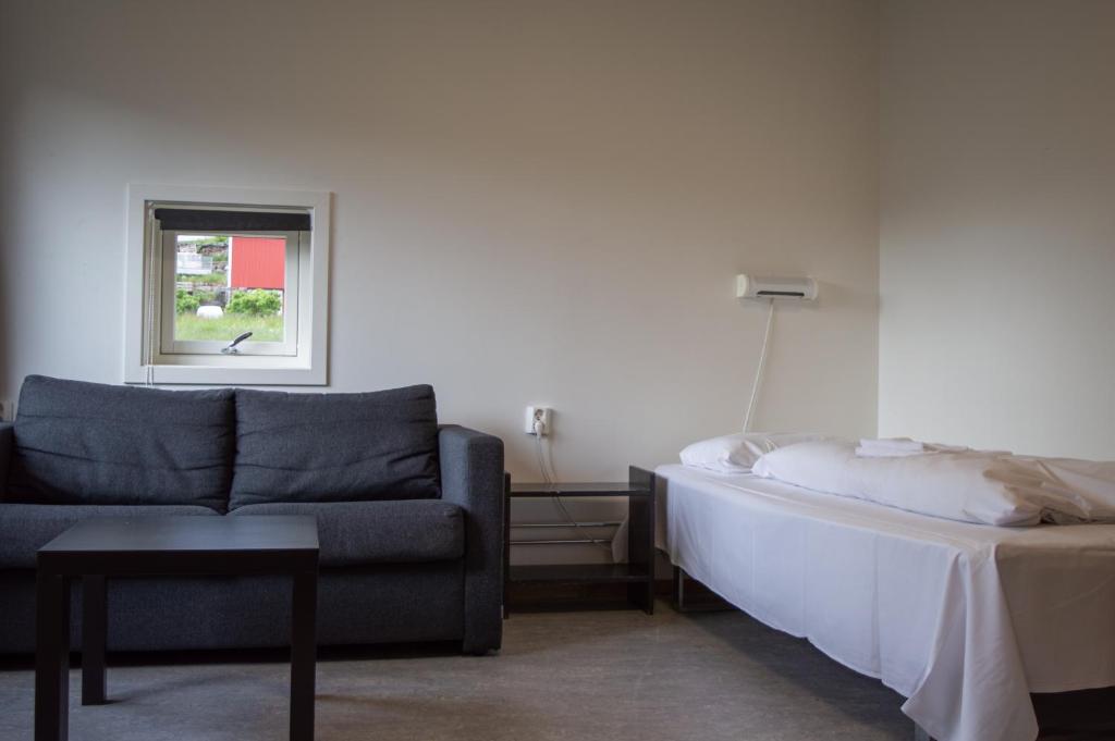 Postel nebo postele na pokoji v ubytování Sogndal Bed & Breakfast