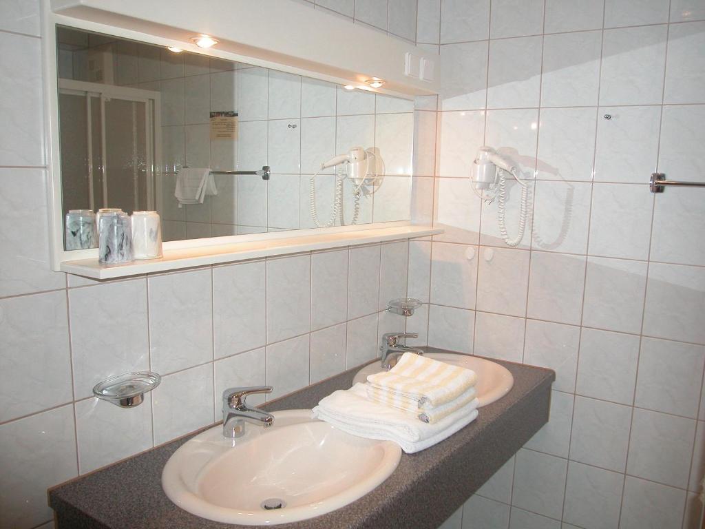 Koupelna v ubytování Joglland Hotel Prettenhofer