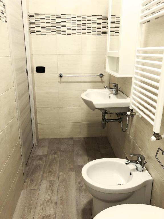 Kúpeľňa v ubytovaní C'era Un Lago
