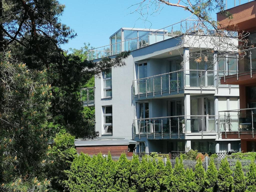 Budova, v ktorej sa apartmán nachádza
