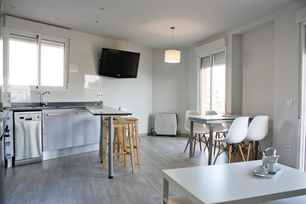 Nhà bếp/bếp nhỏ tại Apartamento Playa Sur Inmomart