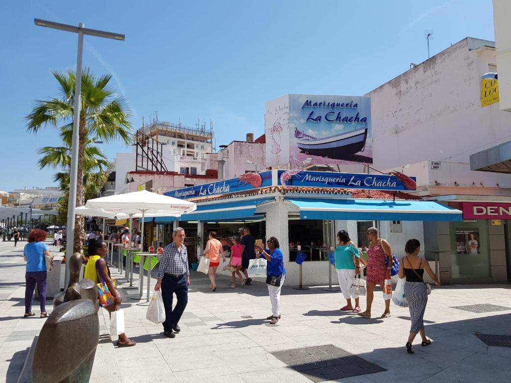 Hostia v ubytovaní Estudio central en zona petonal y cerca a la playa