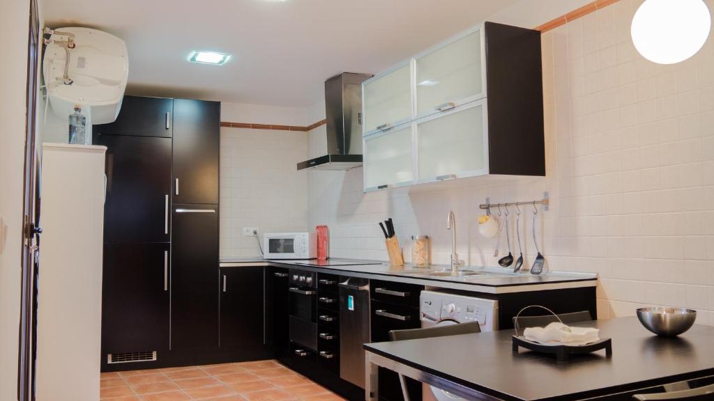 Kuchyňa alebo kuchynka v ubytovaní Apartamento El Salón