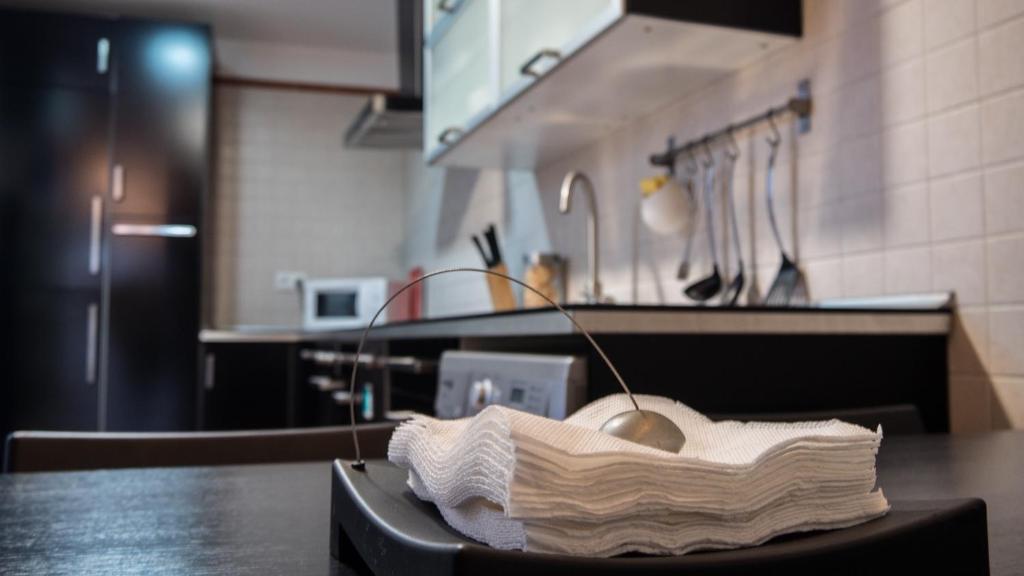 Kuchyňa alebo kuchynka v ubytovaní Apartamento El Salón