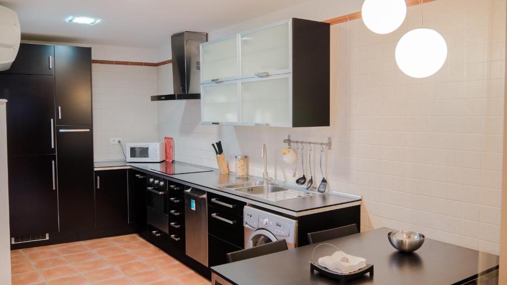 Kuchyňa alebo kuchynka v ubytovaní Apartamento El Salón