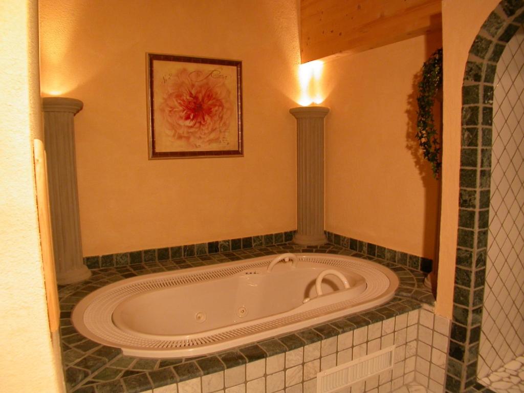 Kúpeľňa v ubytovaní Hotel Post Kappl