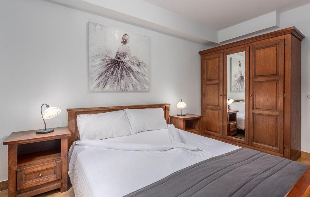 Postel nebo postele na pokoji v ubytování Apartments Rakovac