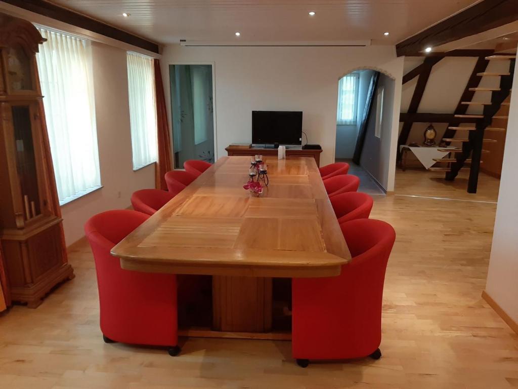 Posezení v ubytování Mühle