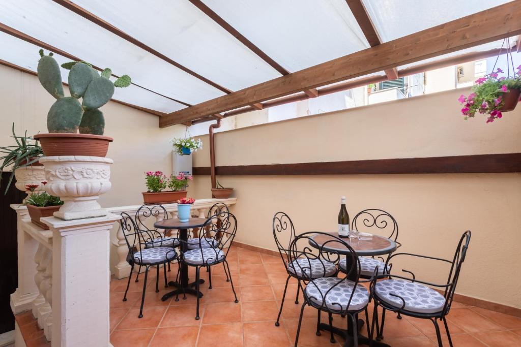 Restaurace v ubytování B&B Villamarì