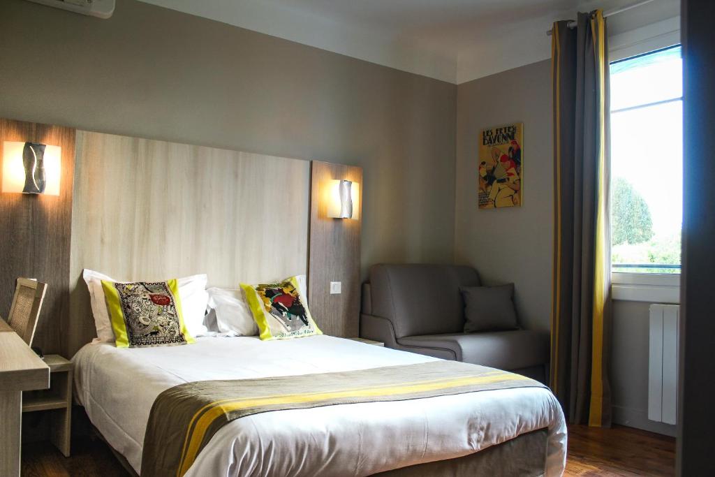Postel nebo postele na pokoji v ubytování Hotel Agur Deneri