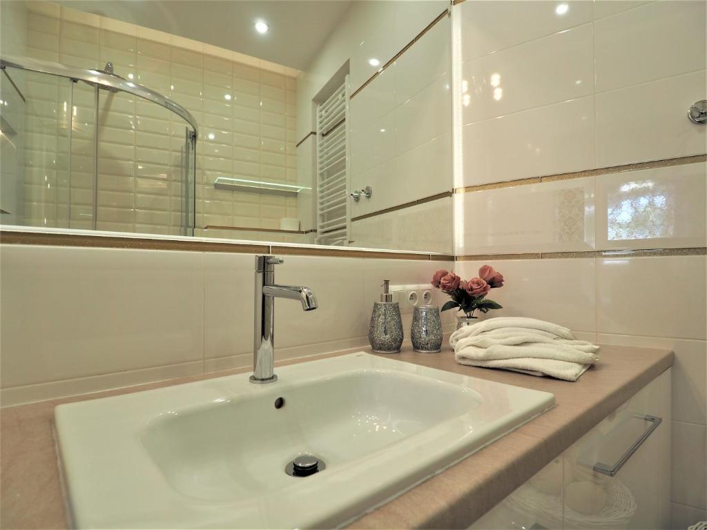 Kúpeľňa v ubytovaní VIP Apartamenty Cristal