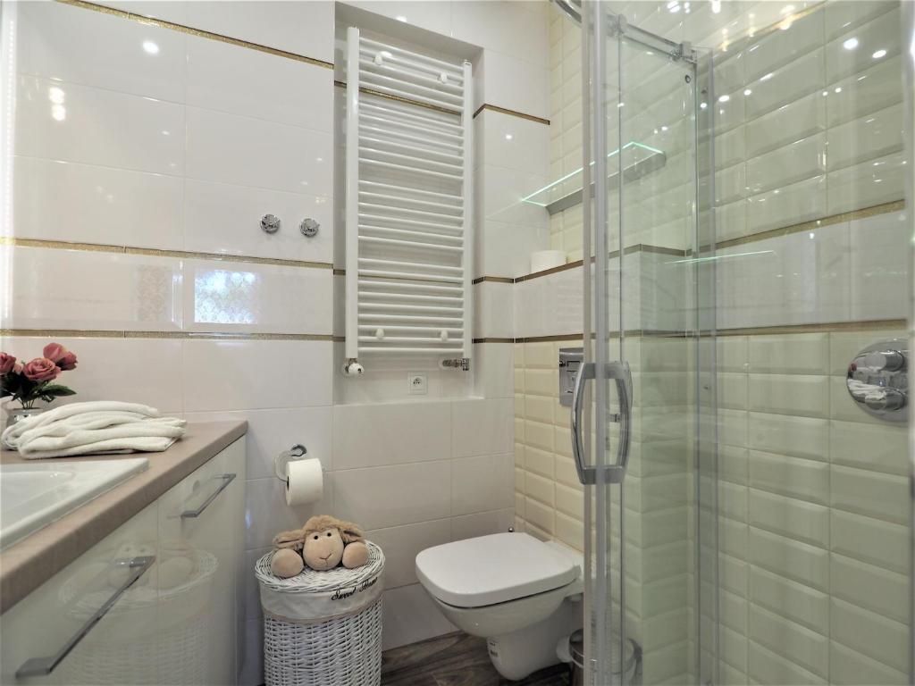 Kúpeľňa v ubytovaní VIP Apartamenty Cristal