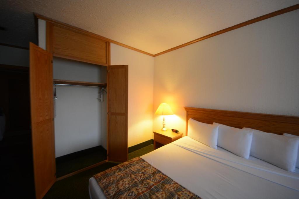 Postel nebo postele na pokoji v ubytování Hotel Sicomoro