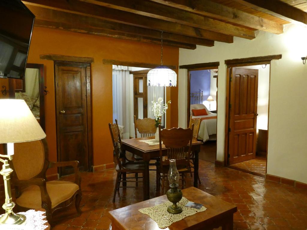 Posezení v ubytování El Meson de los Poetas