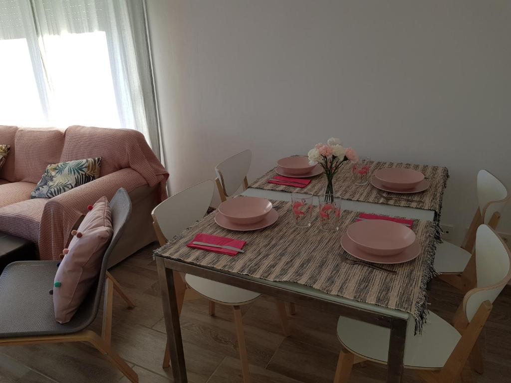 Posedenie v ubytovaní Apartamento Apolo