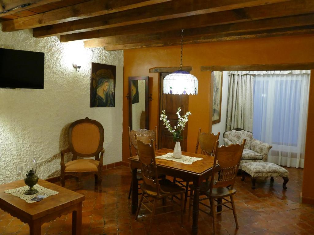 Posezení v ubytování El Meson de los Poetas