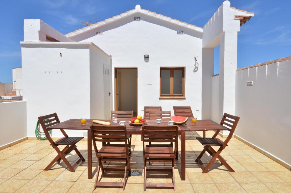 Patio nebo venkovní prostory v ubytování The green townhouse in Denia centre by NRAS
