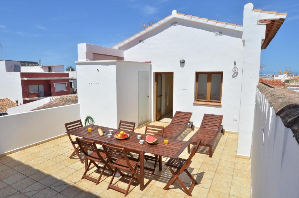 Balkón nebo terasa v ubytování The green townhouse in Denia centre by NRAS