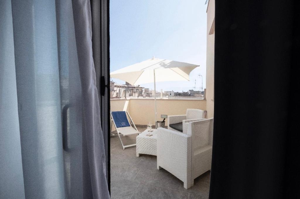 Balkón nebo terasa v ubytování Imera B&B