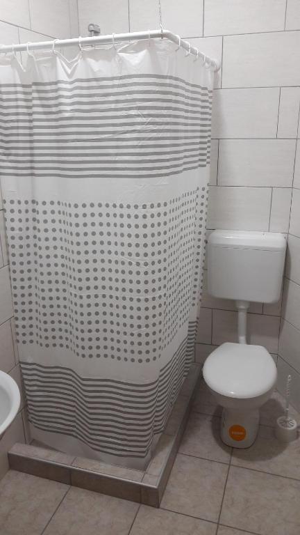 Koupelna v ubytování Hostel Hercegovina