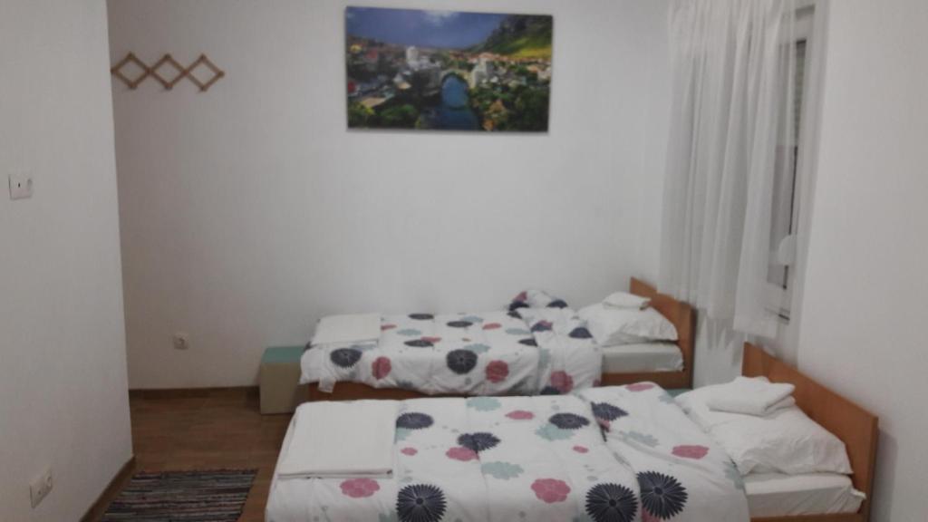 Postel nebo postele na pokoji v ubytování Hostel Hercegovina