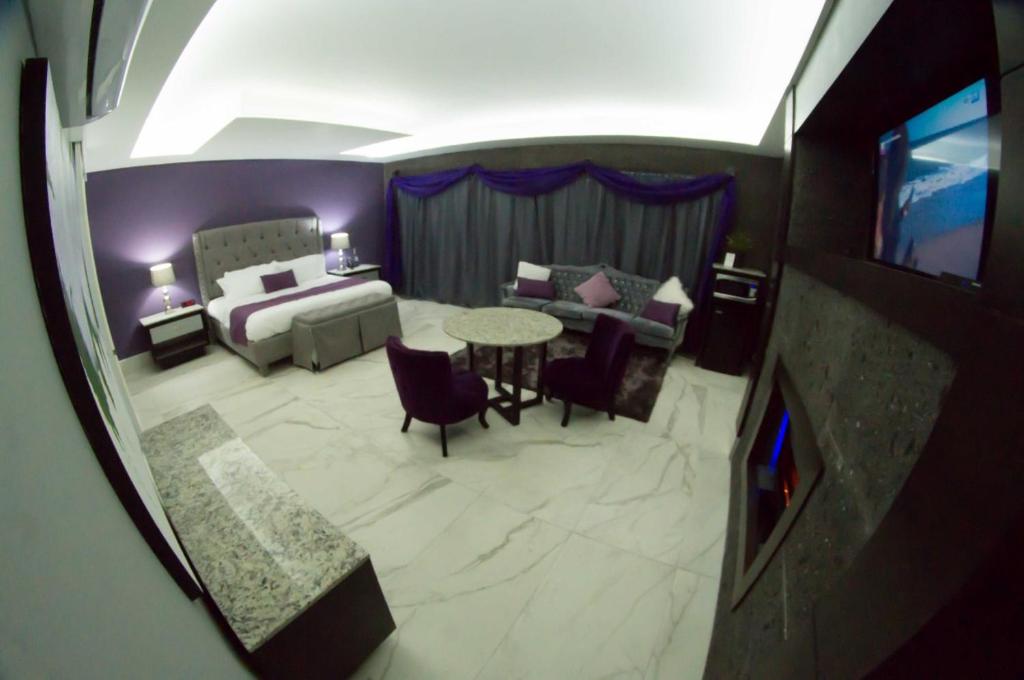 Posezení v ubytování Gran Hotel Cantera La plaza