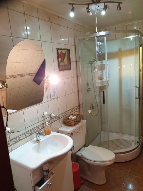 Vannituba majutusasutuses La Casa Guesthouse