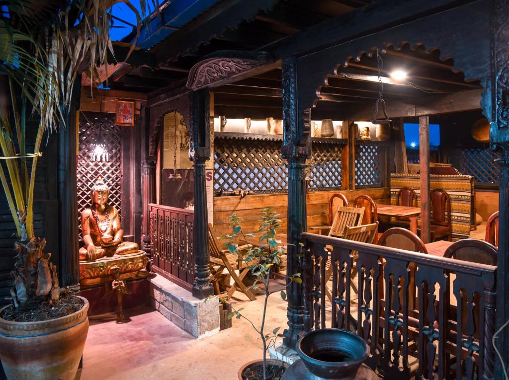 Posezení v ubytování Nepal Pavilion Inn