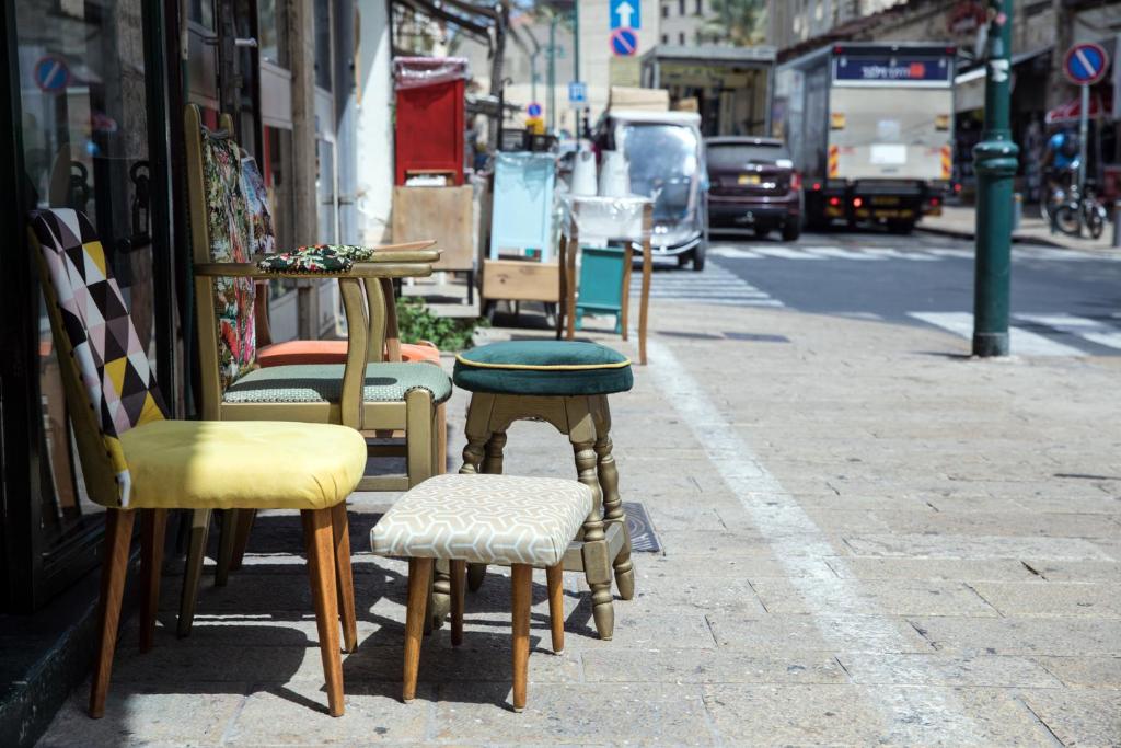 Posezení v ubytování Joseph Hotel TLV