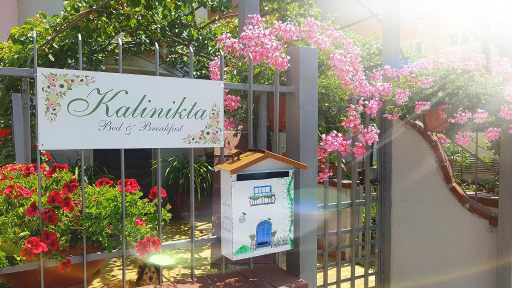 Certifikát, hodnocení, plakát nebo jiný dokument vystavený v ubytování B&B Kalinìkta