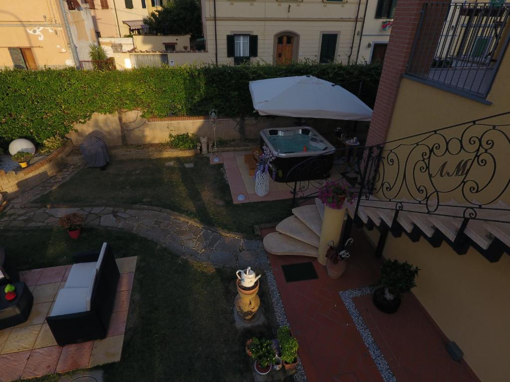 Budova, kde se bed and breakfast nachází