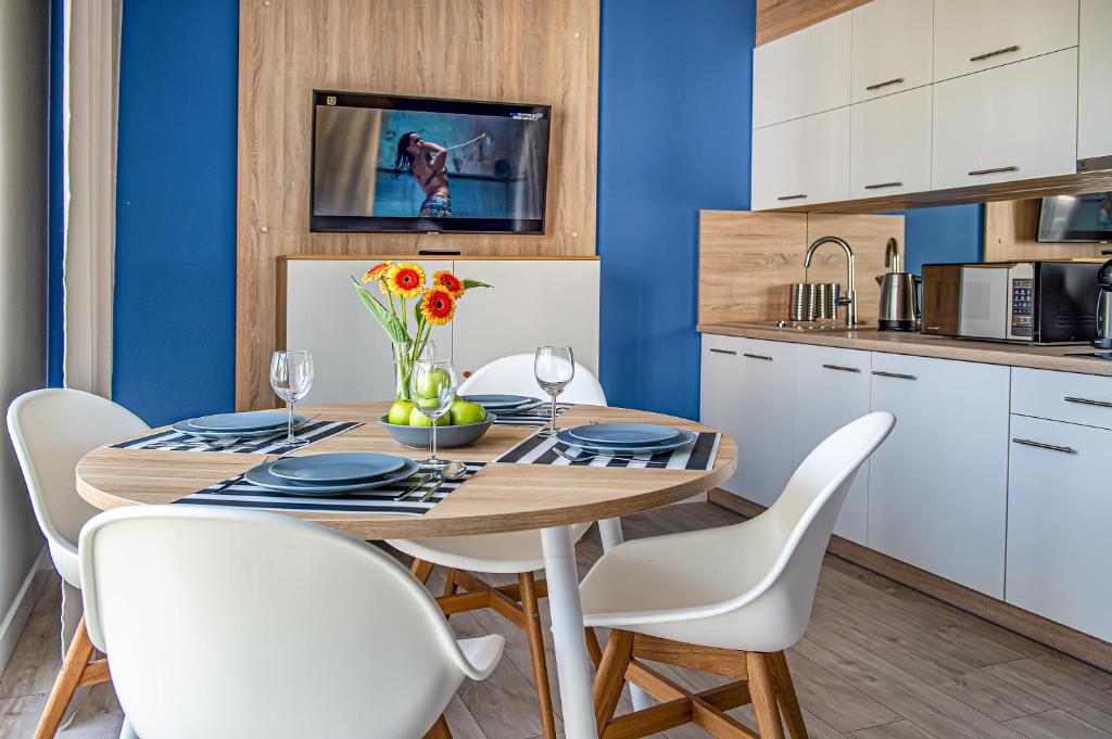 Kuchyňa alebo kuchynka v ubytovaní Family Homes - Apartamenty Sonoma