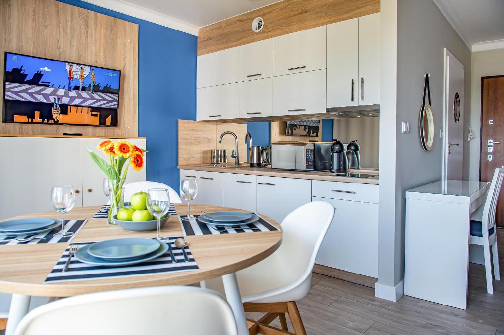 Kuchyňa alebo kuchynka v ubytovaní Family Homes - Apartamenty Sonoma