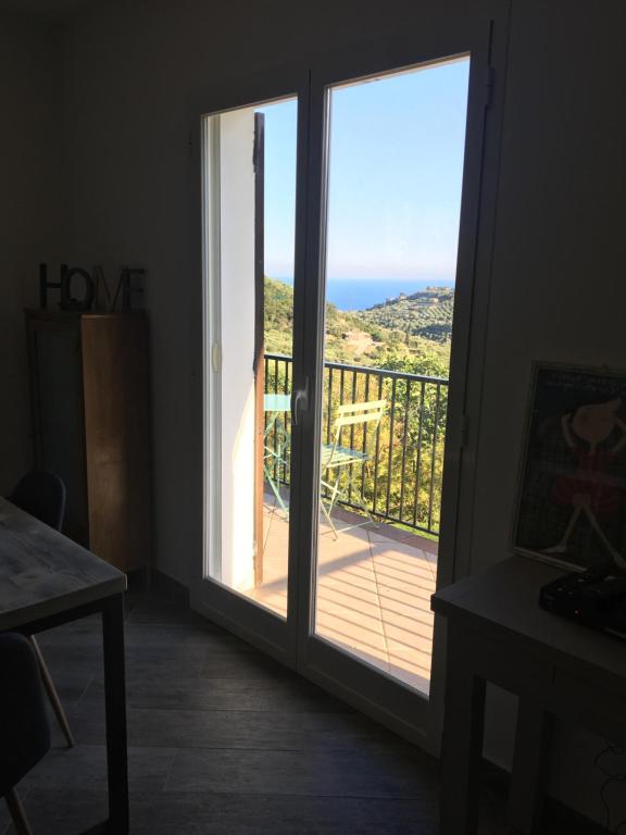 Balkon lub taras w obiekcie Agriturismo Oltrealmare
